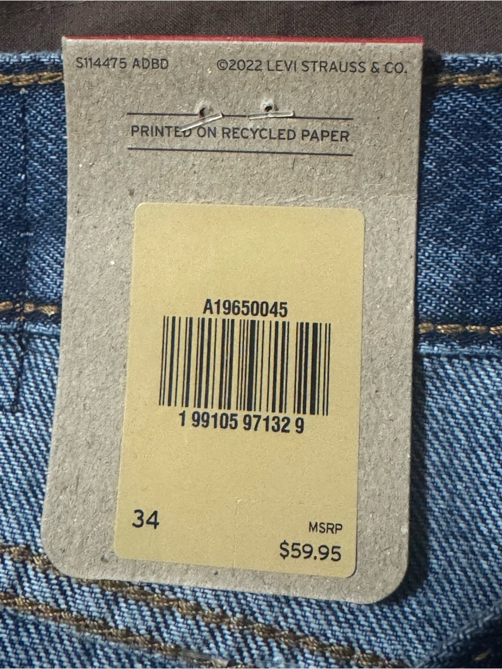 Levi’s High Waisted Mom Shorts Womens size 34 - Picture 6 of 6